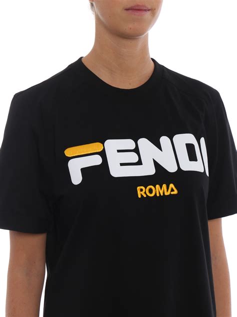 fendi fila top|fila x fendi clothing.